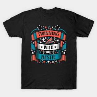 Friends Matching Spirit Week Twins Day T-Shirt